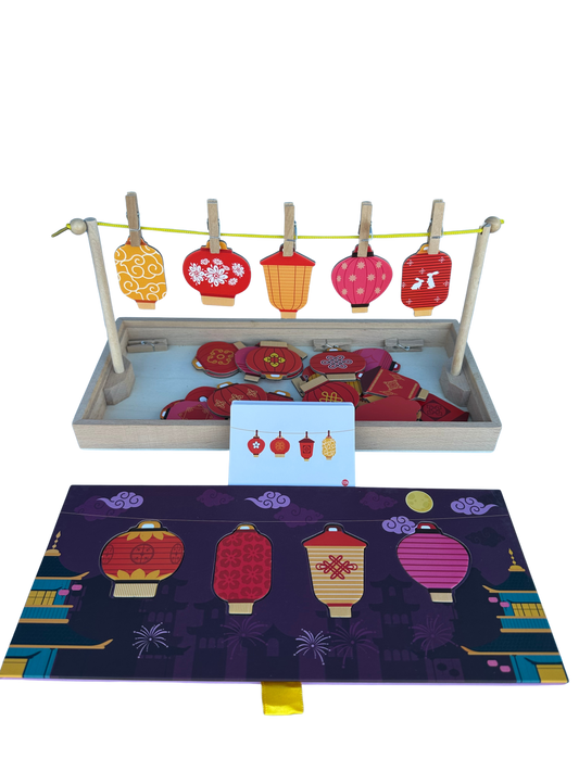 Montessori Lantern Matching Play Set