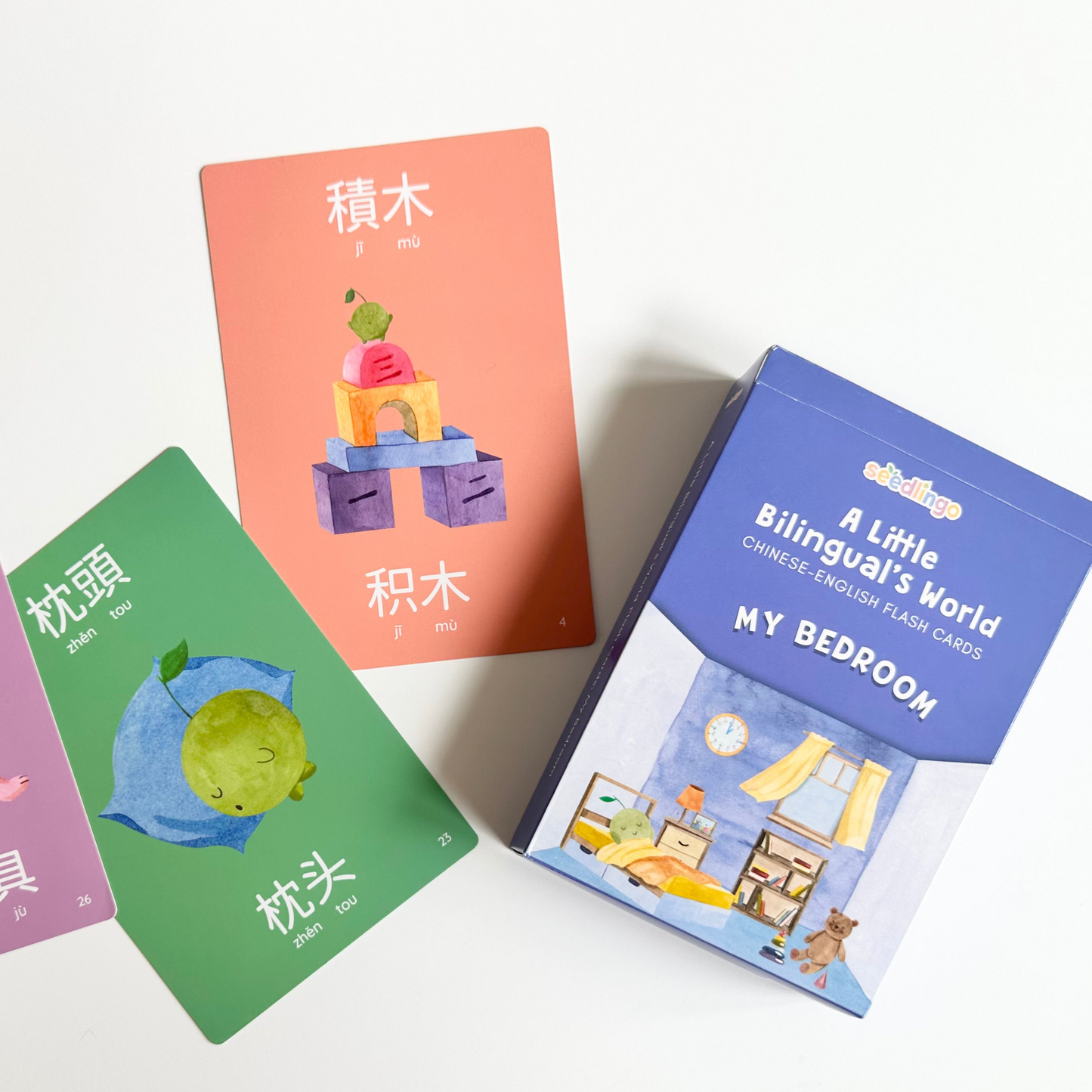 A Little Bilingual's World Flash Cards - Chinese/English