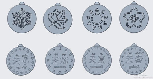 8-in-1 Four Seasons Stampies