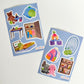 Coloring Book + Sticker Sheet Set