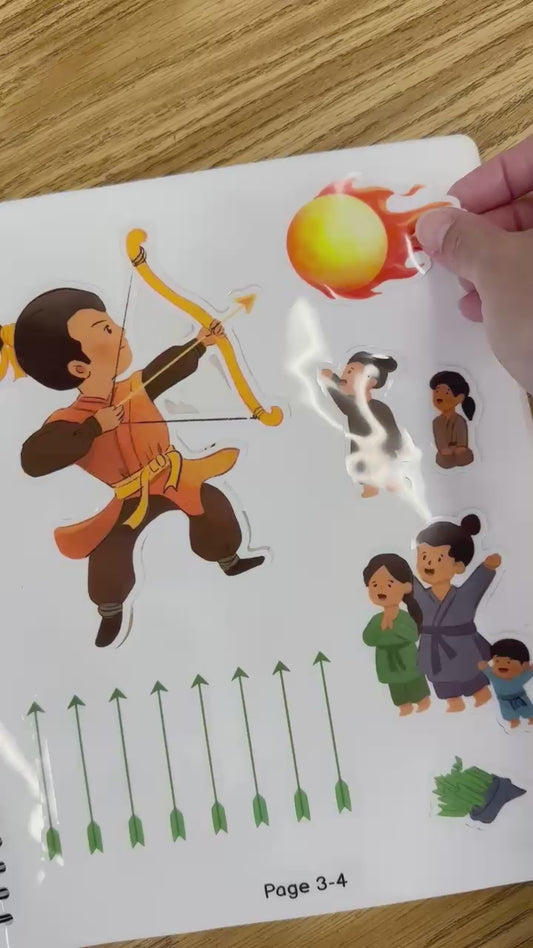 Sticker Storybook - Chang’e Journey to the Moon